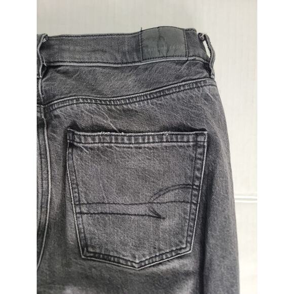 AMERICAN EAGLE Jeans Womens Sz 4 Short 90'S Bootcut Relaxed Gray Y2K - Picture 9 of 9